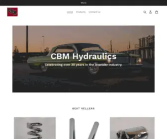 CBM-HYdraulics.com(CBM Hydraulics) Screenshot