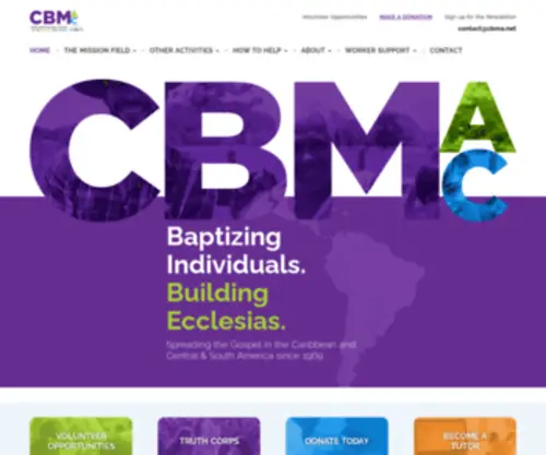 Cbma.net(Baptizing Individuals) Screenshot