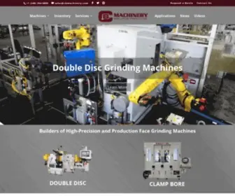 Cbmachinery.com(C &amp; B Machinery) Screenshot