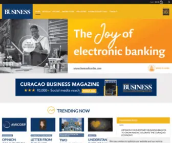 CBM.cw(Curacao Business Magazine) Screenshot