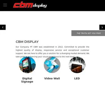 CBmdisplay.com(CBM display) Screenshot