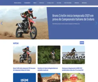 CBM.esp.br(Site oficial da Confederação Brasileira de Motociclismo (CBM)) Screenshot