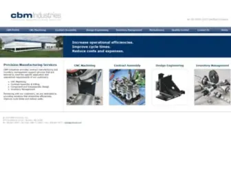 Cbmind.com(CBM Industries) Screenshot