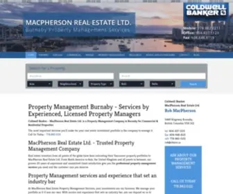 CBmre.ca(MacPherson Real Estate Ltd) Screenshot