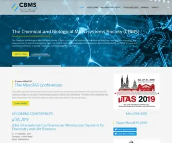 CBmsociety.org(The Chemical and Biological Microsystems Society (CBMS)) Screenshot