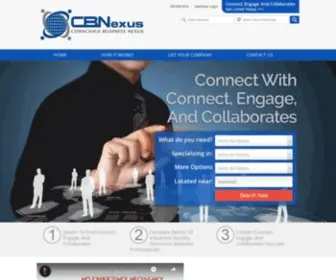 Cbnexus.net(Conscious Leaders Directory) Screenshot