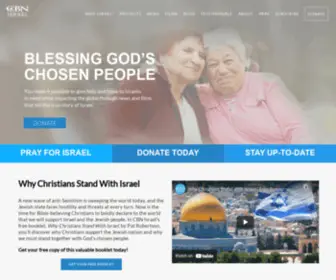 Cbnisrael.org(CBN Israel) Screenshot