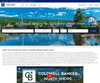 Cbnorthshore.com(Coldwell Banker North Shore) Screenshot