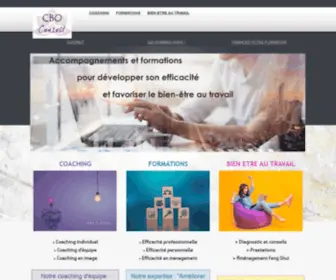 Cbo-Conseil.com(Coaching personnel et professionel. Formations pour optimiser son savoir) Screenshot