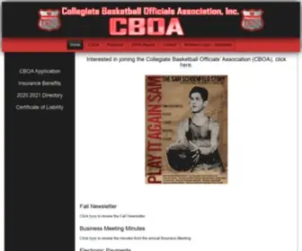 Cboaofficial.org(CBOA) Screenshot