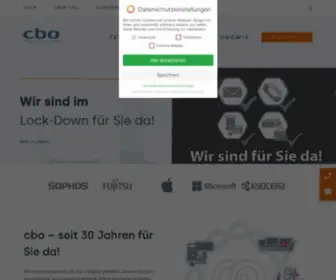 Cbo.de(Startseite) Screenshot