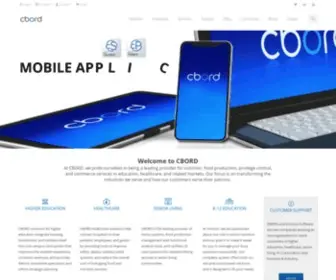 Cbord.com(The Leader in Creating Optimized Campus Experiences) Screenshot