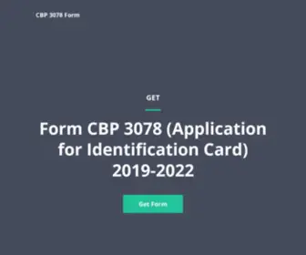 CBP-Form-3078.com(Cbp FormFill Out or Print Blank PDF Template Online) Screenshot