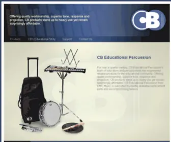 Cbpercussion.com(Cbpercussion) Screenshot