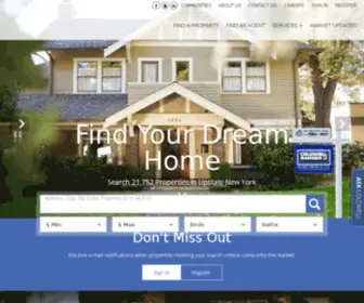 CBPP.com(Upstate New York Homes for Sale & Real Estate) Screenshot