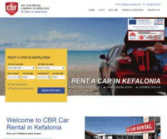 CBR-Rentacar.com(Rent a car in Kefalonia) Screenshot