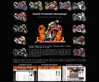 CBR1000RR.de(Honda Fireblade) Screenshot