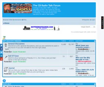 Cbradiotalk.com(The CB Radio Talk Forum) Screenshot