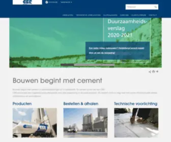CBR.be(Bouwen begint met cement) Screenshot