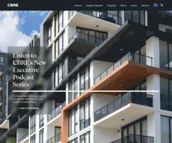 Cbre.com.au(Commercial Real Estate Services) Screenshot