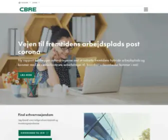 Cbre.dk(Danmark) Screenshot
