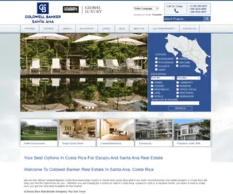 Cbrealestatecr.com(Coldwell Banker Costa Rica) Screenshot