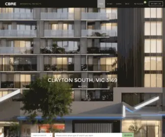 Cbresi.com.au(CBRE Residential Projects) Screenshot