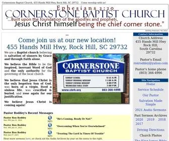 CBRH.org(Cornerstone Baptist Church) Screenshot