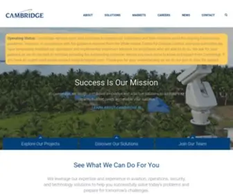 Cbridgeinc.com(Cambridge International) Screenshot