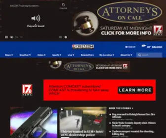 CBS17.com(Access Restricted) Screenshot