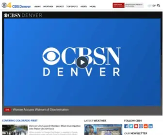 CBS4Denver.com(News, Weather & Sports For All Of Colorado) Screenshot