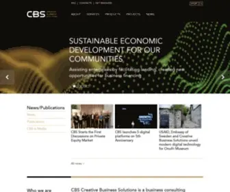 CBS.al(CBS Creative Business Solutions) Screenshot