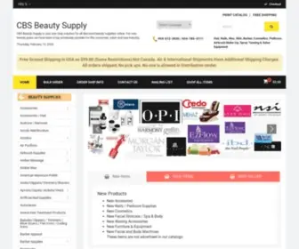 CBSBTysupply.com(CBS Beauty Supply) Screenshot