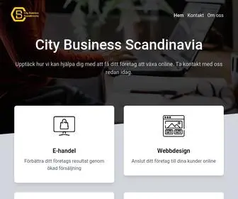 CBsdesign.se(Webb & reklambyrå som hjälper er att synas) Screenshot