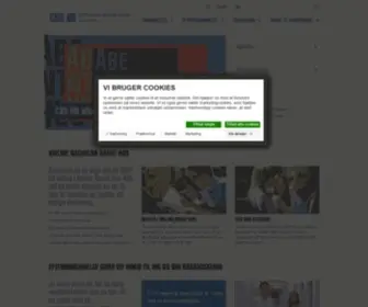 CBS.dk(Copenhagen Business School) Screenshot