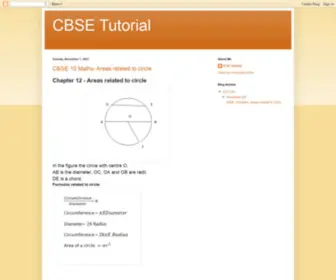 Cbse-Tutorial.com(CBSE Tutorial) Screenshot