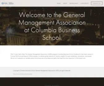 CBSgma.org(CBS General Management Association) Screenshot