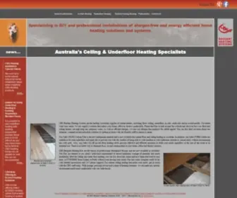 CBsheating.com(CBS Radiant Heating) Screenshot