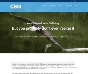 Cbsibenefits.com(Customized Benefit Solutions) Screenshot