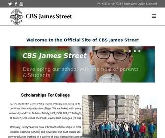 CBsjamesstreet.ie(CBS) Screenshot