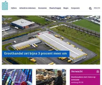CBS.nl(Centraal Bureau voor de Statistiek) Screenshot