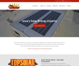 Cbsolarinc.com(CB Solar) Screenshot