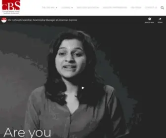 CBS.org.in(Chennai Business School) Screenshot