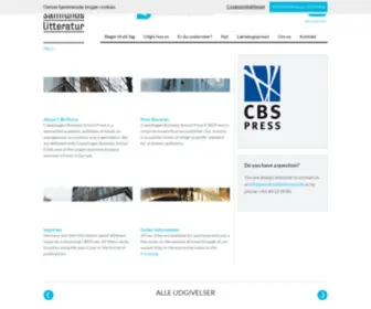 CBSpress.dk(Samfundslitteratur) Screenshot