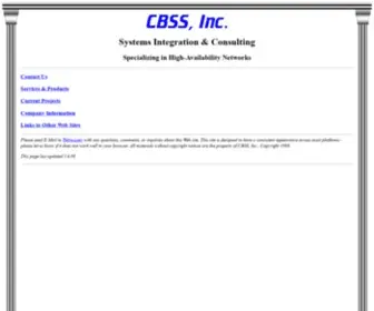 CBSS.com(CBSS, Inc) Screenshot