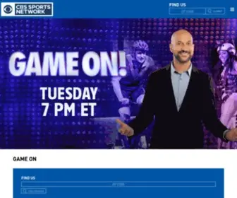 CBSsportsnetwork.com(CBS Sports Network) Screenshot