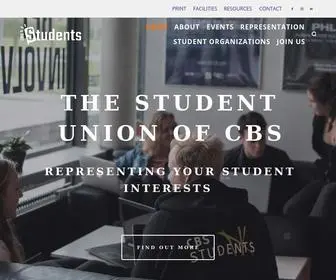 CBSstudents.dk(CBS Students) Screenshot