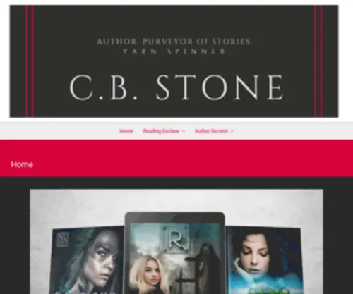 CBstonebooks.com(Author) Screenshot