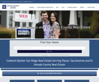 Cbsunridge.com(Search All Homes For Sale in Lincoln) Screenshot