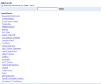 CBSYS.com(cbsys) Screenshot